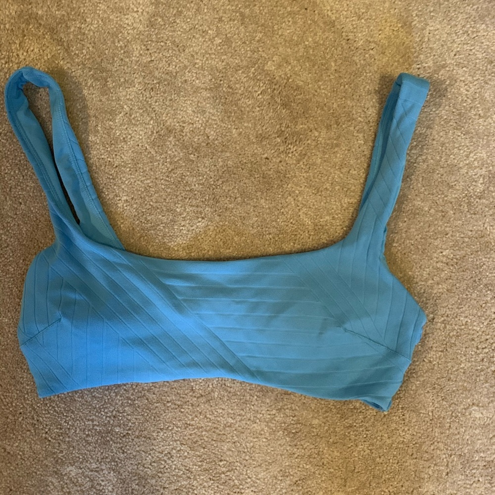 Aerie blue bathing suit top